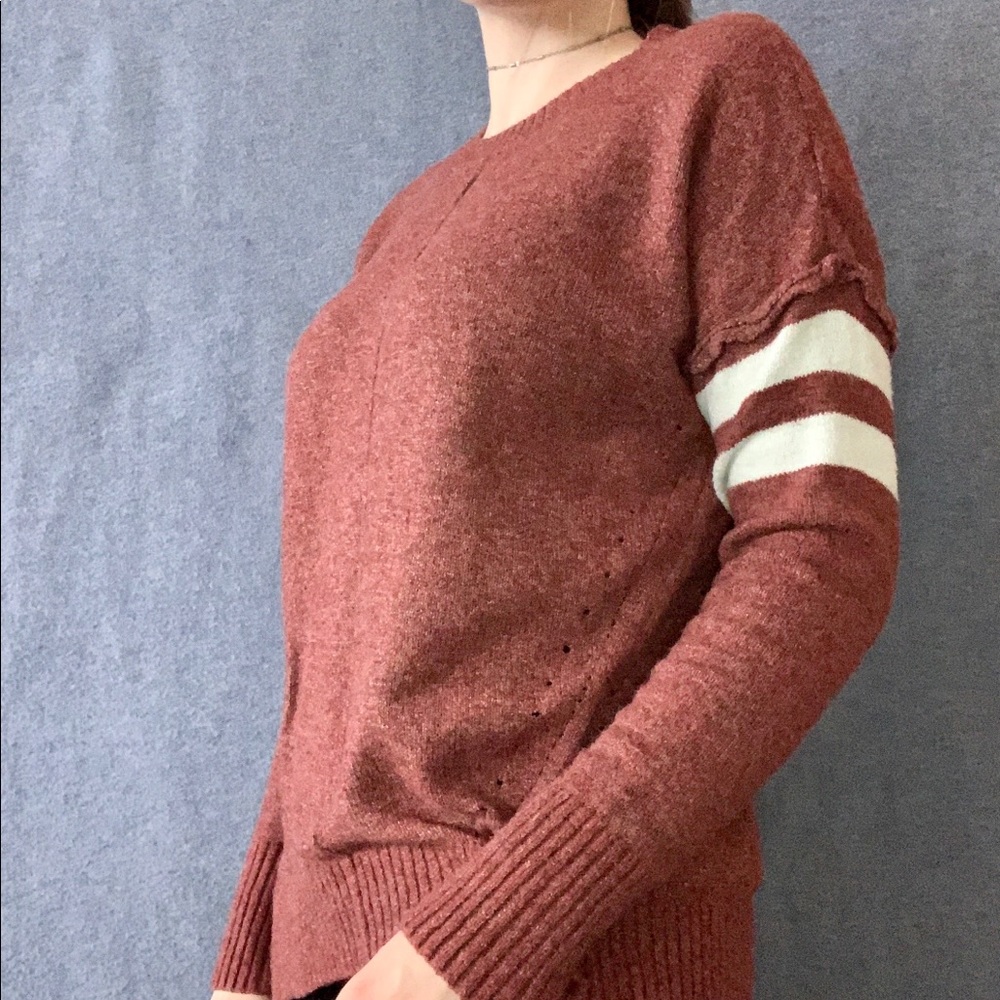 Rust Colored Sweater - Picture 2 of 3